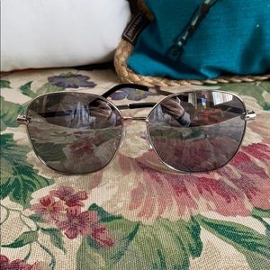 Black and silver sunglasses